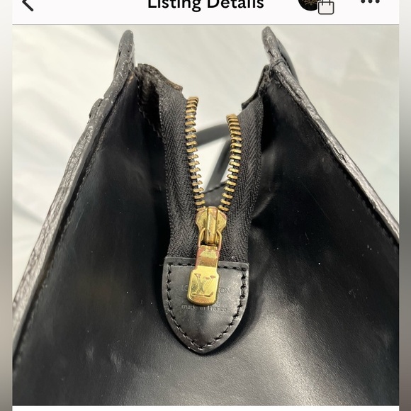 Louis Vuitton Riviera black Epi leather handbag - Picture 8 of 8